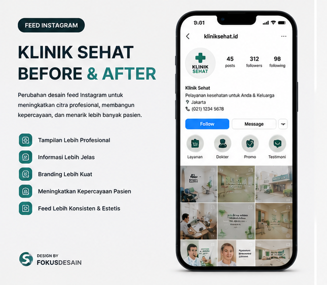 Feed Instagram Klinik