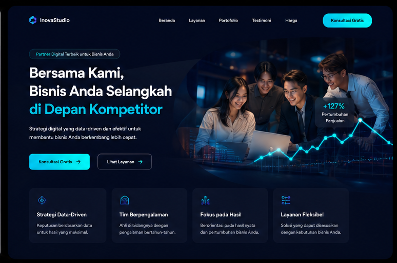 Contoh Landing Page Penjualan 5