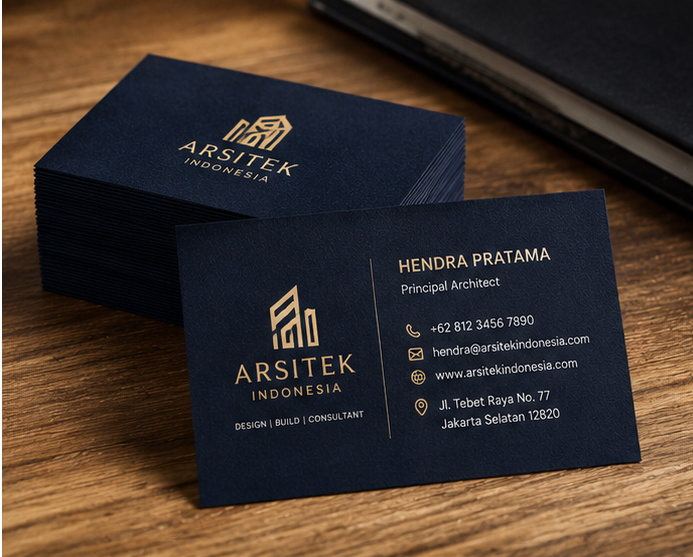 Contoh Kartu Nama 3