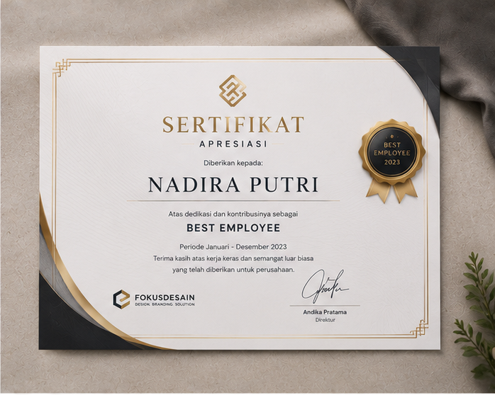 Contoh Sertifikat 5