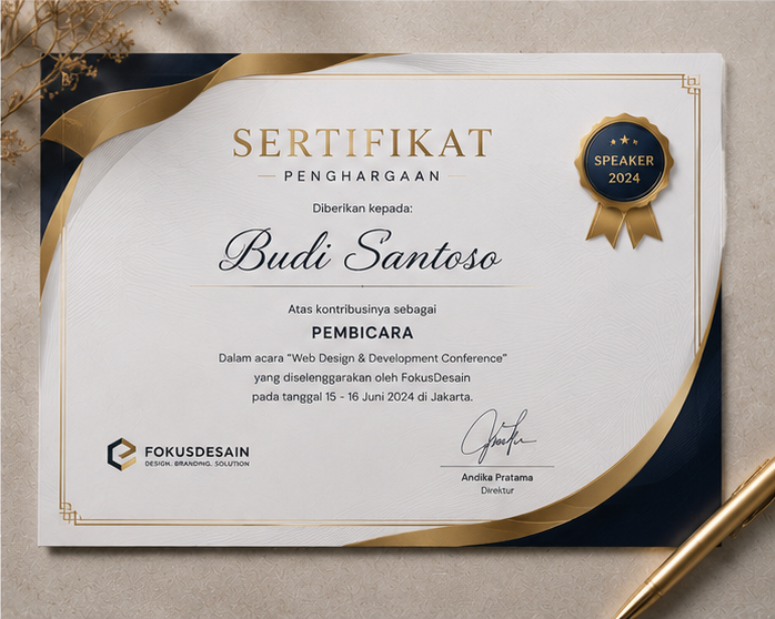 Contoh Sertifikat 6