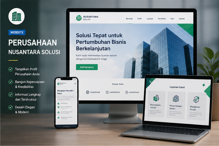 Contoh Website Company Profile 2