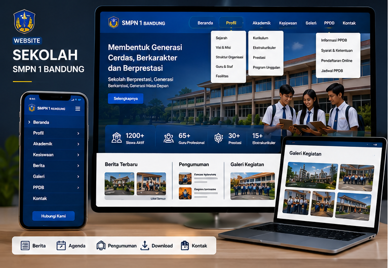 Contoh Website Company Profile 5