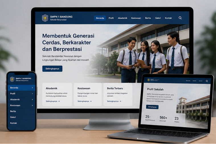 Contoh Website Company Profile 7