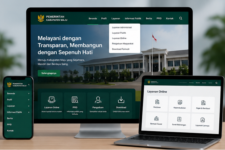 Contoh Website Company Profile 8
