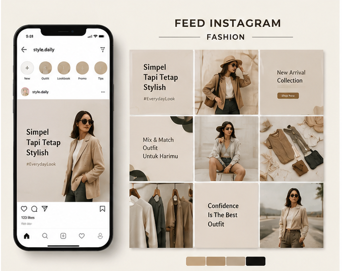 Contoh Feed Instagram 1