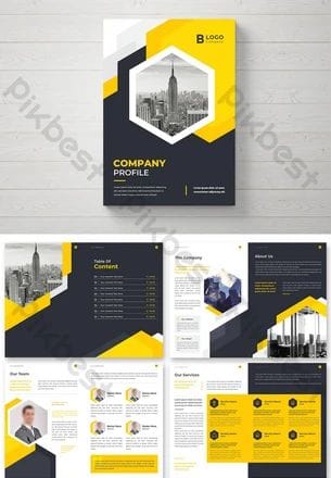 Contoh Desain Company Profile 4