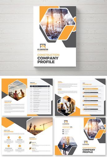 Contoh Desain Company Profile 12