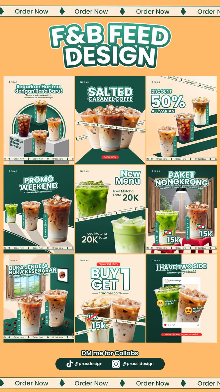 Contoh Desain Feed Instagram 12