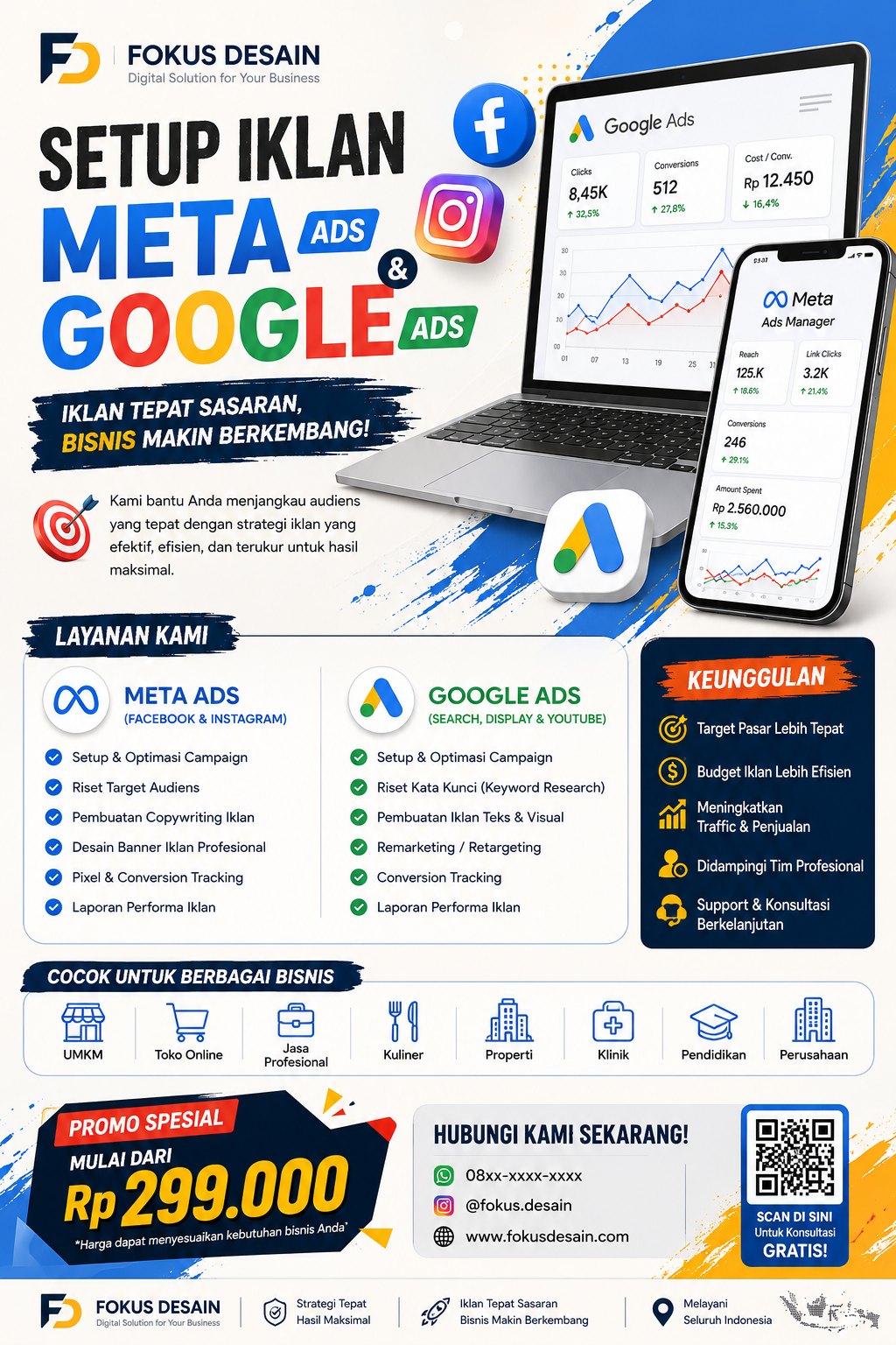 Contoh Setup Iklan Meta & Google 9