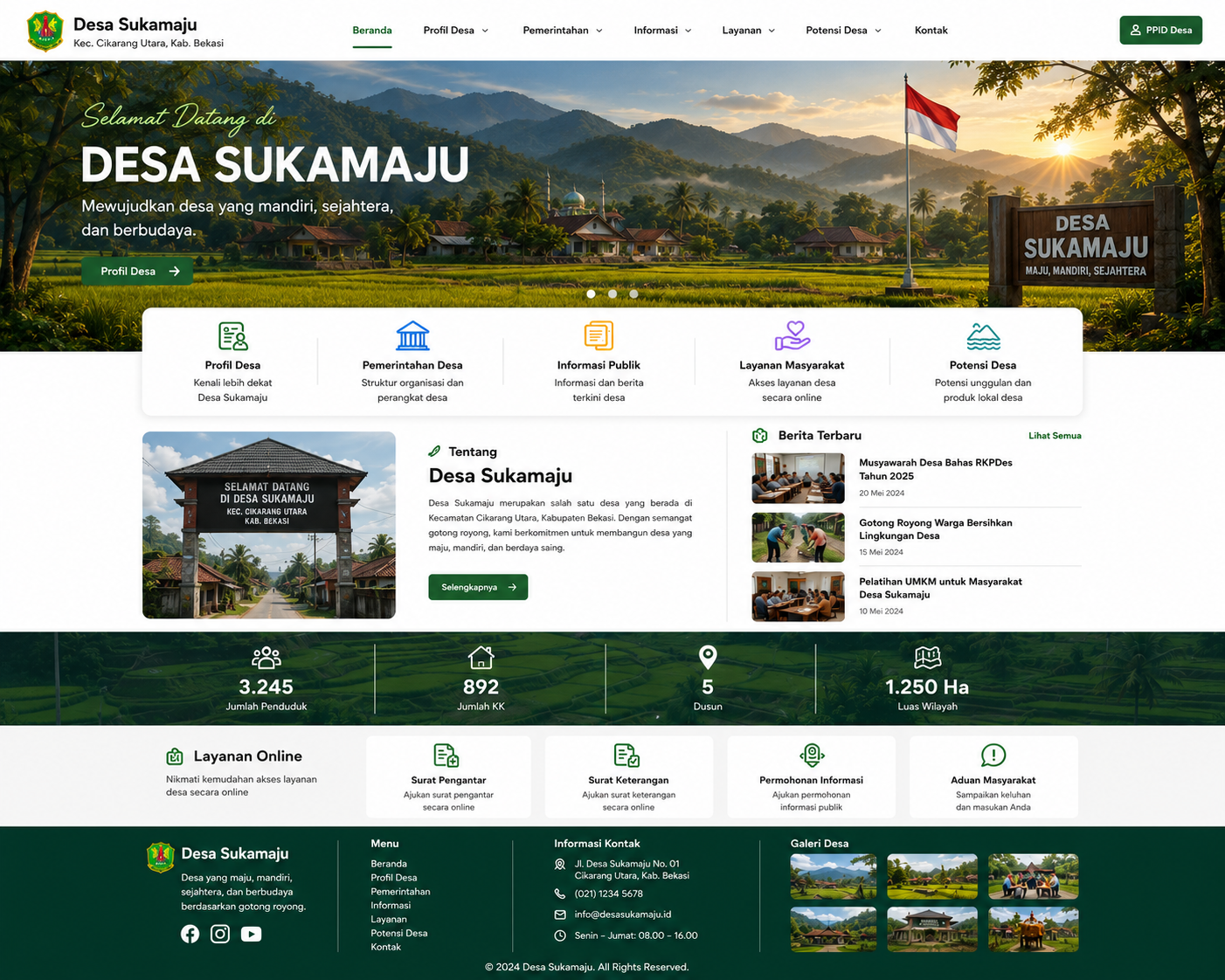 Contoh Website Desa 11